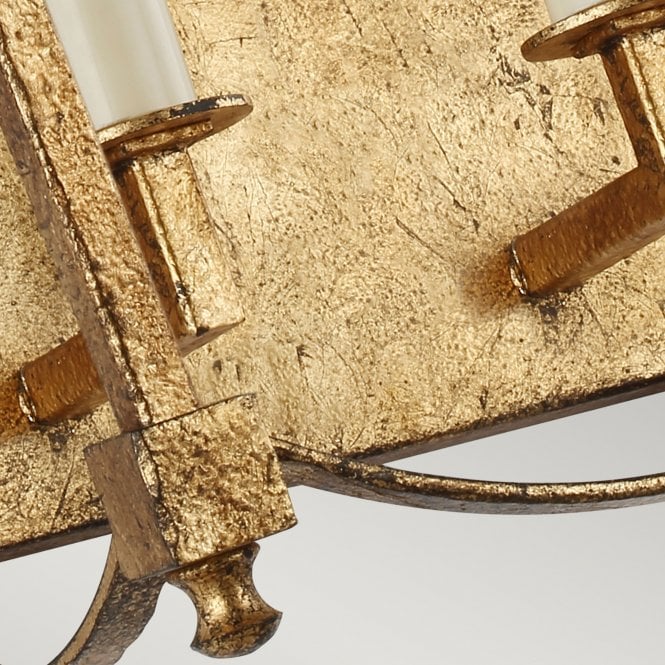 Thayer 2 Light Wall Light Antique Gild