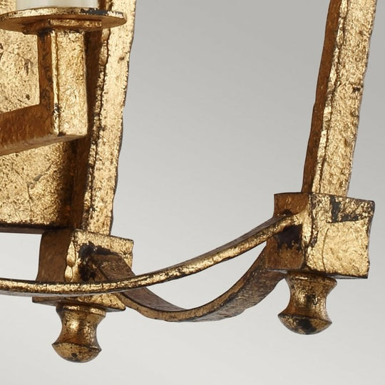 Thayer 2 Light Wall Light Antique Gild