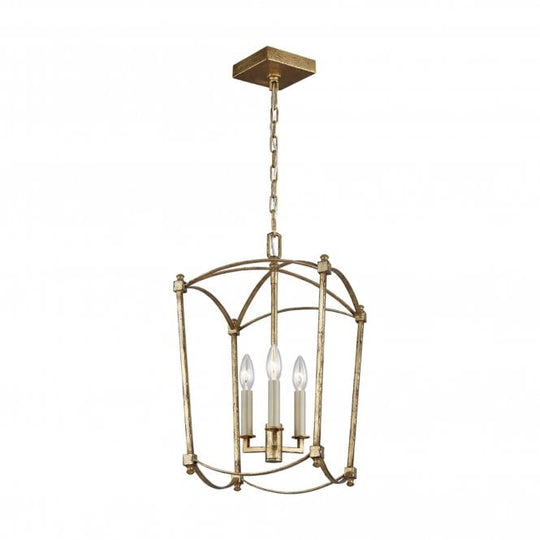 Thayer 3 Light Pendant   Antique Gild
