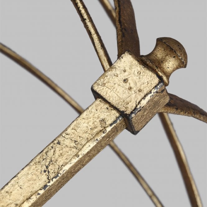 Thayer 4 Light Pendant   Antique Gild