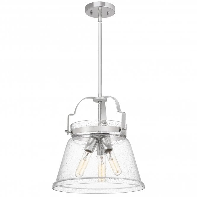 Wimberley 3 Light Pendant   Polished Chrome