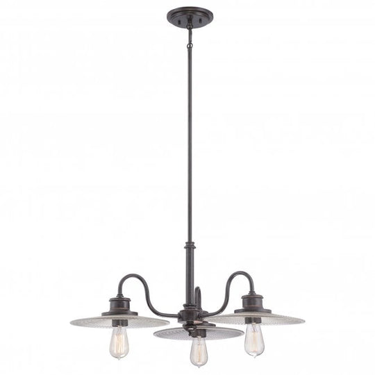 Admiral 3 Light Chandelier Imperial Bronze