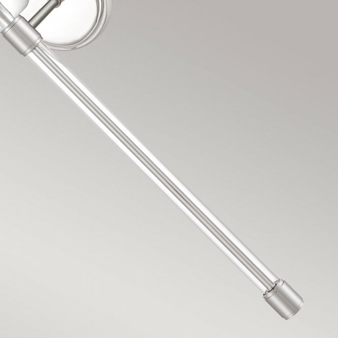 Barbour 1 Light Wall Light Polished Chrome / Nickel