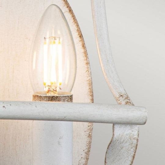 Bradbury 2 Light Wall Light Antique White