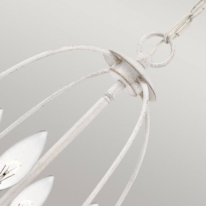 Bradbury 4 Light Pendant Antique White