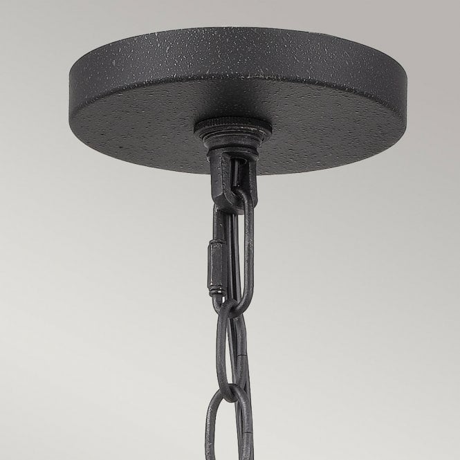 Bradbury 4 Light Pendant Grey Ash