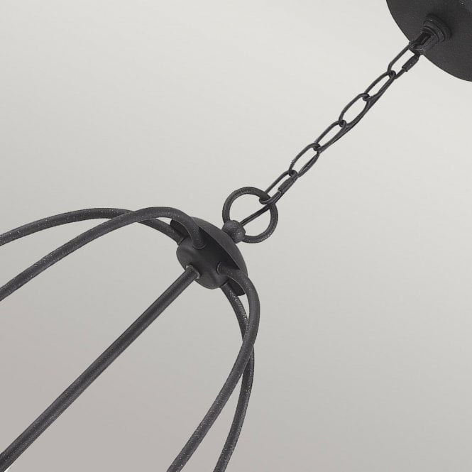 Bradbury 5 Light Chandelier Grey Ash