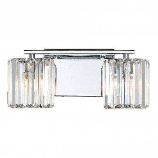 Divine 2 Light Wall Light Polished Chrome Polished Chrome
