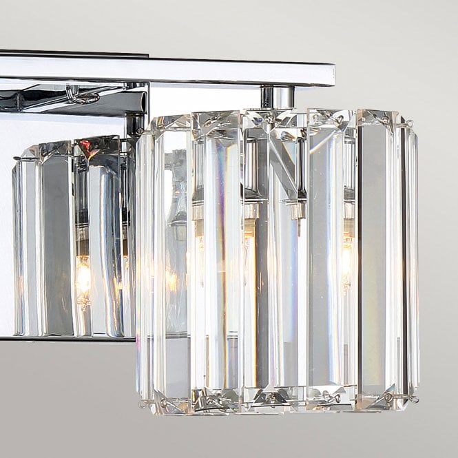 Divine 2 Light Wall Light Polished Chrome Polished Chrome