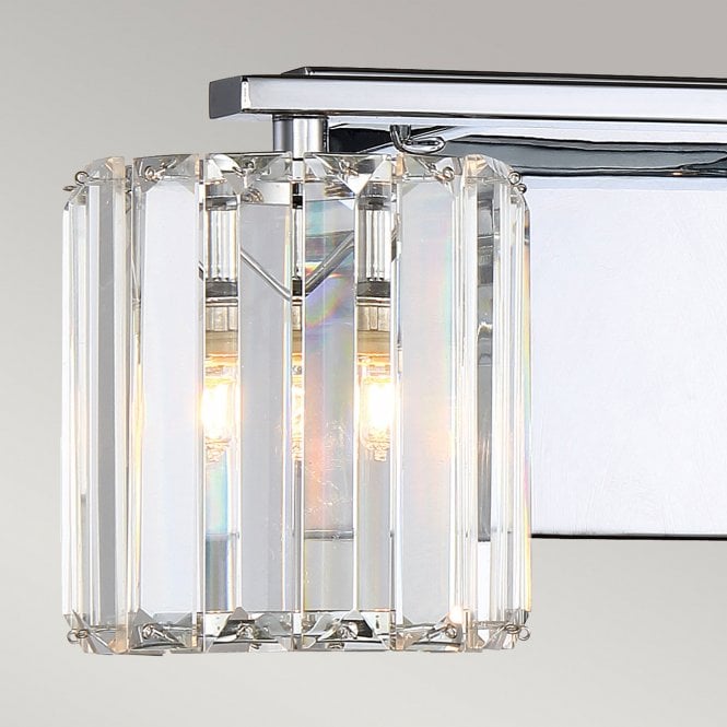 Divine 2 Light Wall Light Polished Chrome Polished Chrome