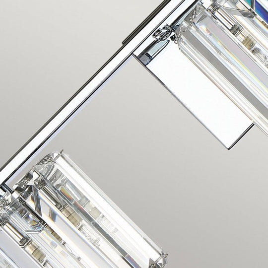 Divine 3 Light Wall Light Polished Chrome Polished Chrome