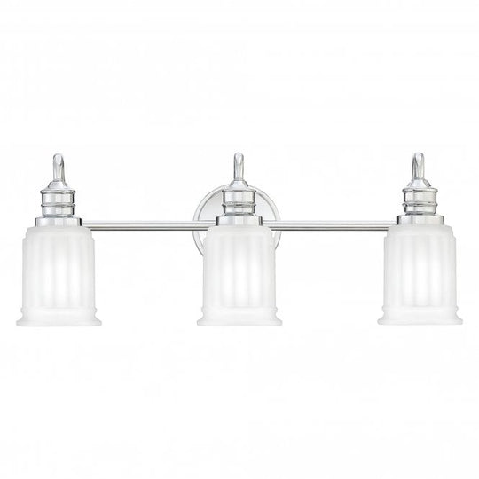 Swell 3 Light Wall Light Polished Chrome