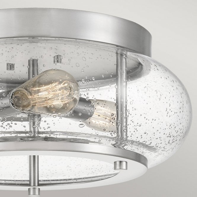 Trilogy 3 Light Flush Mount Polished Chrome