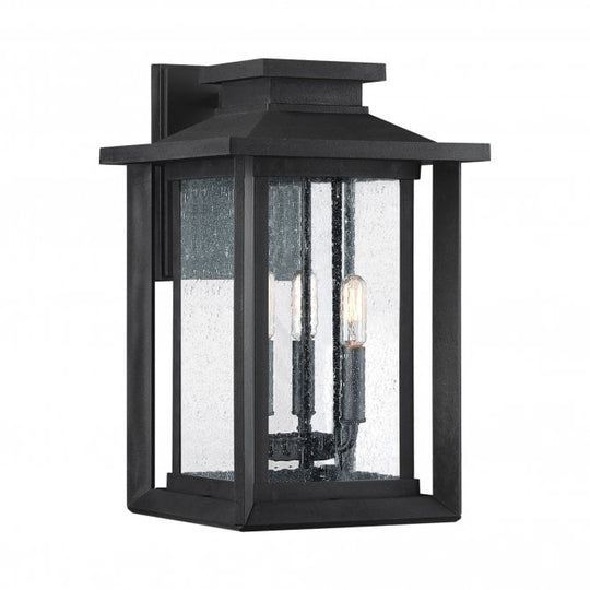 Wakefield 3 Wall Lantern - Large Earth Black