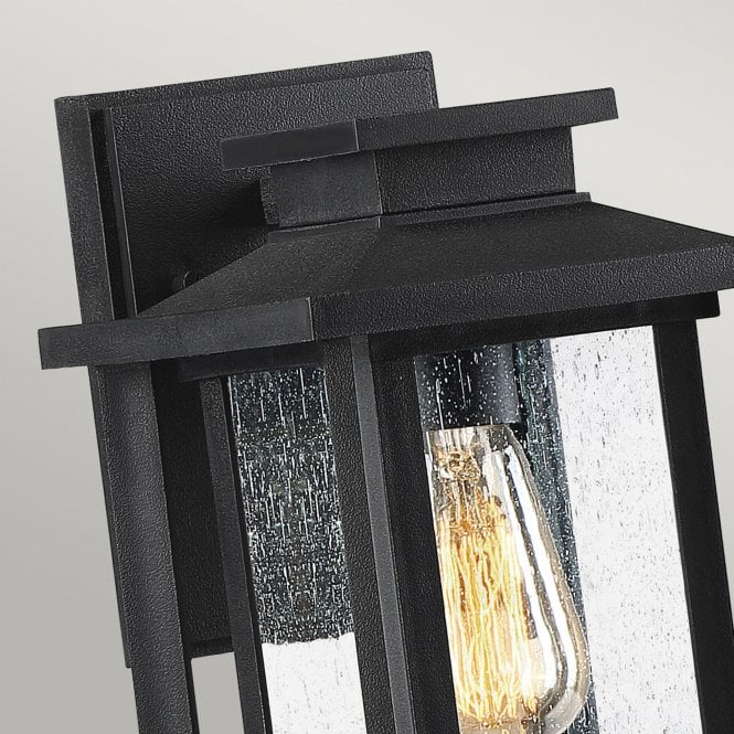 Wakefield 1 Wall Lantern - Small Earth Black