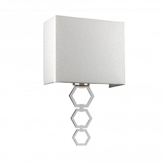 Ria Medium 1 Light Wall Light - Polished Chrome
