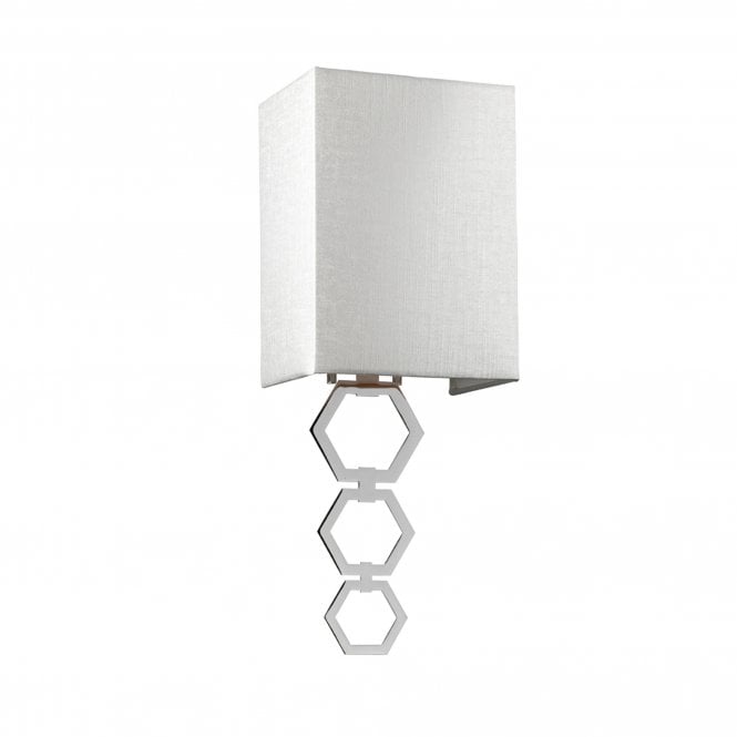 Ria Small 1 Light Wall Light - Polished Chrome