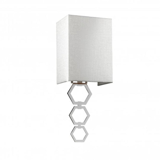 Ria Small 1 Light Wall Light - Polished Chrome