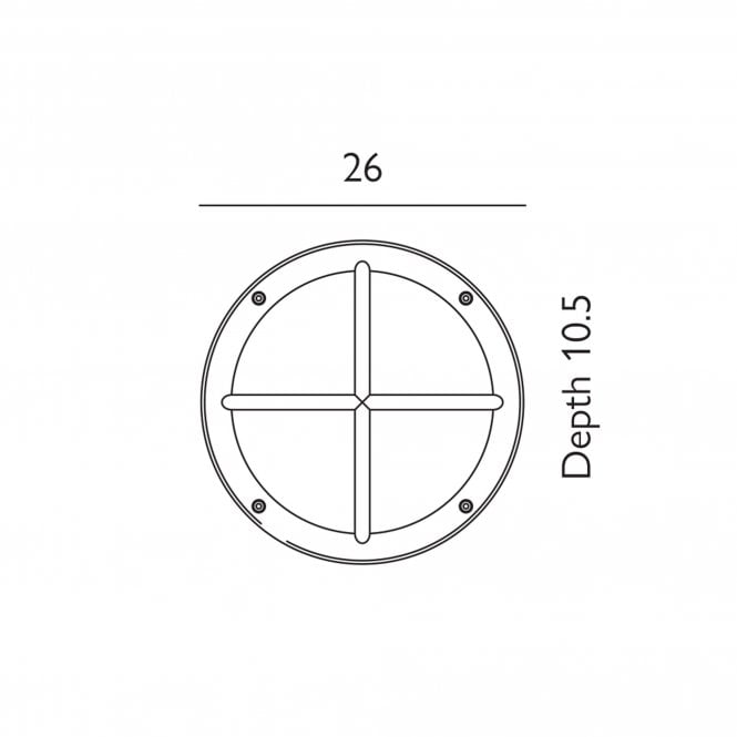 Rondane LED Wall/Ceiling Light
