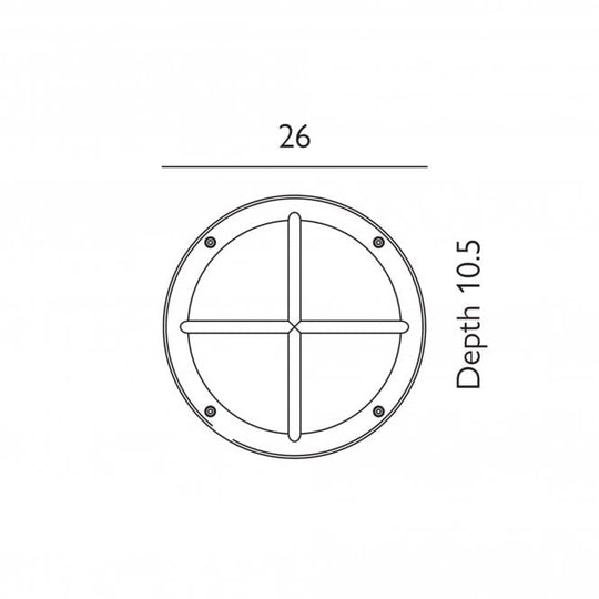 Rondane LED Wall/Ceiling Light