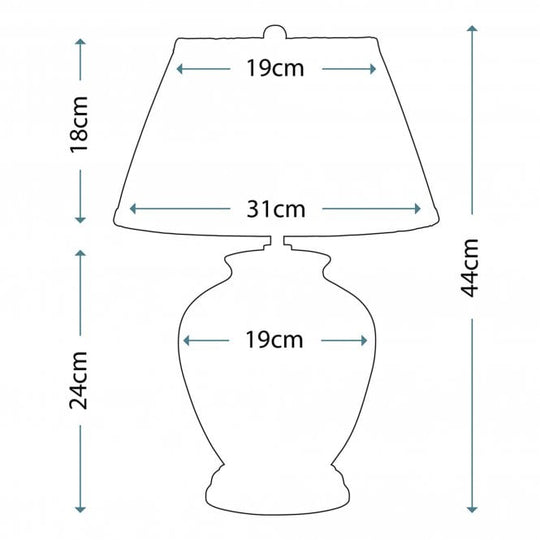 Yellow Flowers 1 Light Table Lamp
