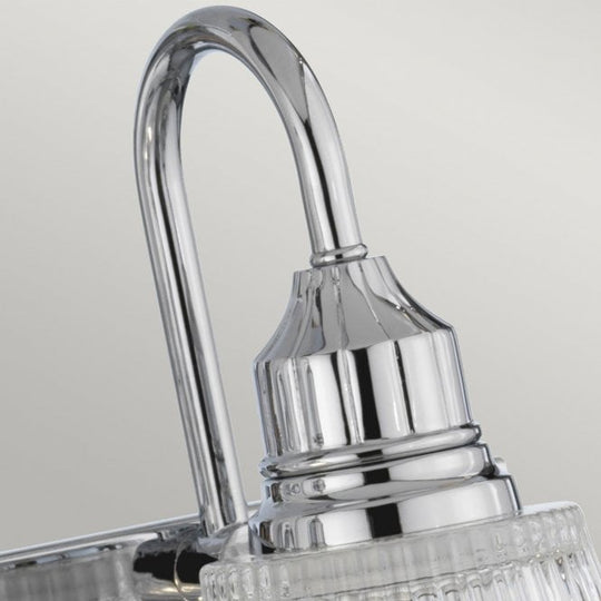 Addison Triple IP44 Bathroom Wall Light in Polished Chrome