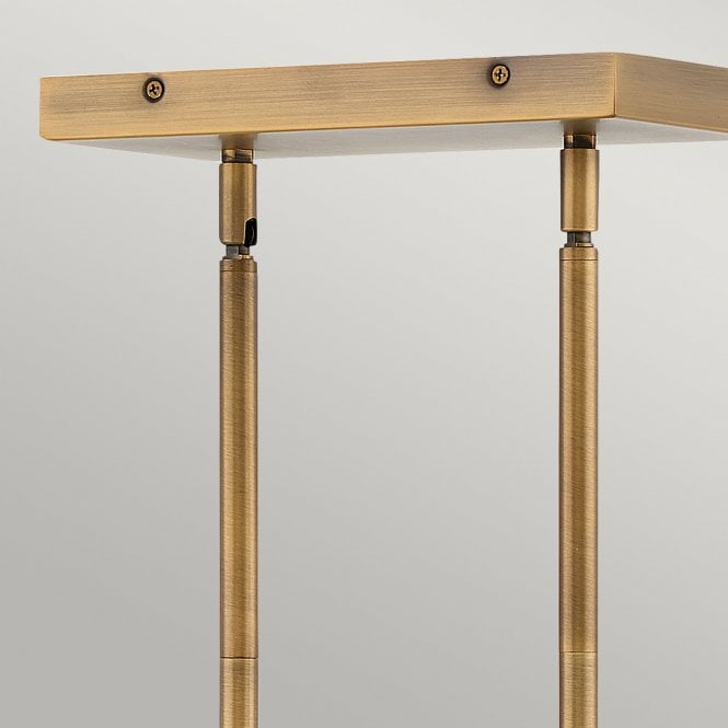 Ensemble 6 Light Pendant Brushed Bronze