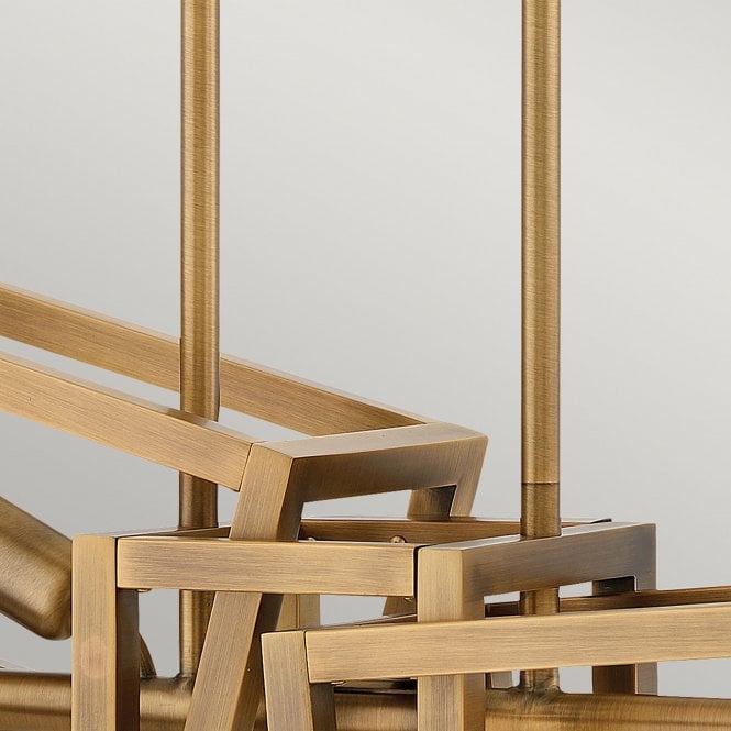 Ensemble 6 Light Pendant Brushed Bronze