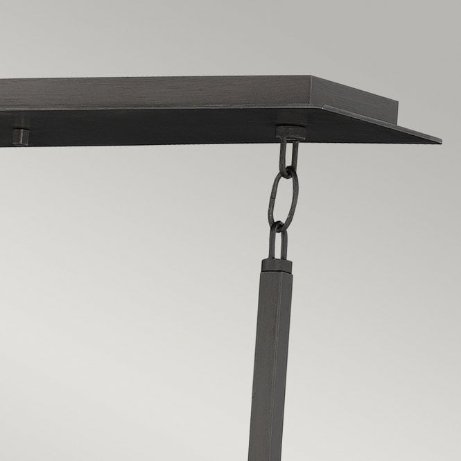 Ludlow 8 Light Pendant - Brushed Graphite
