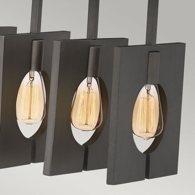 Ludlow 8 Light Pendant - Brushed Graphite