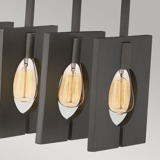 Ludlow 8 Light Pendant - Brushed Graphite