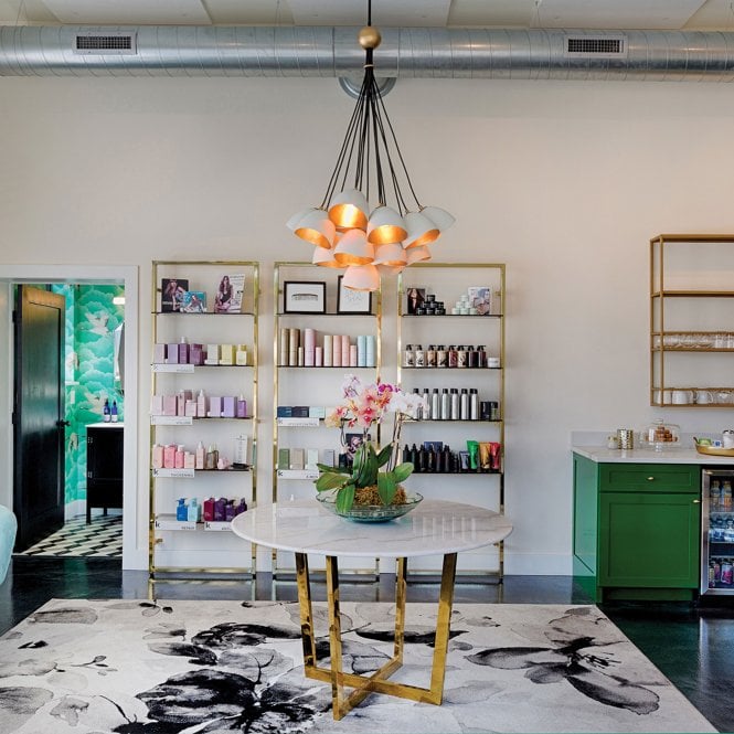 Nula 15 Light Pendant Shell White/Luxe Gold