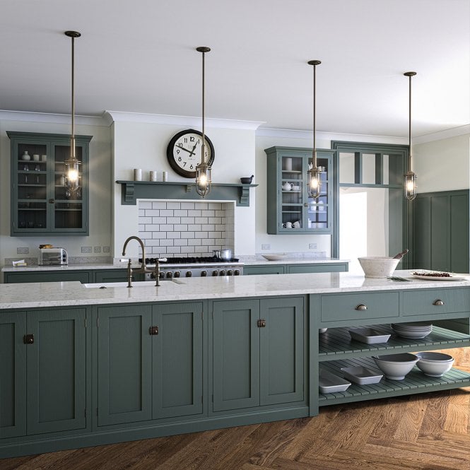 Urban Restoration Single Pendant IP44 Dark Antique Brass